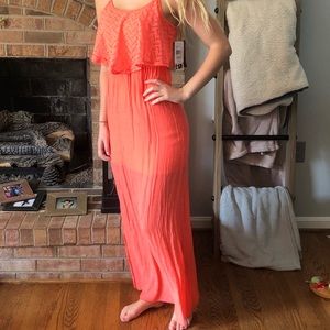 NWT Cute Coral Summer Dress